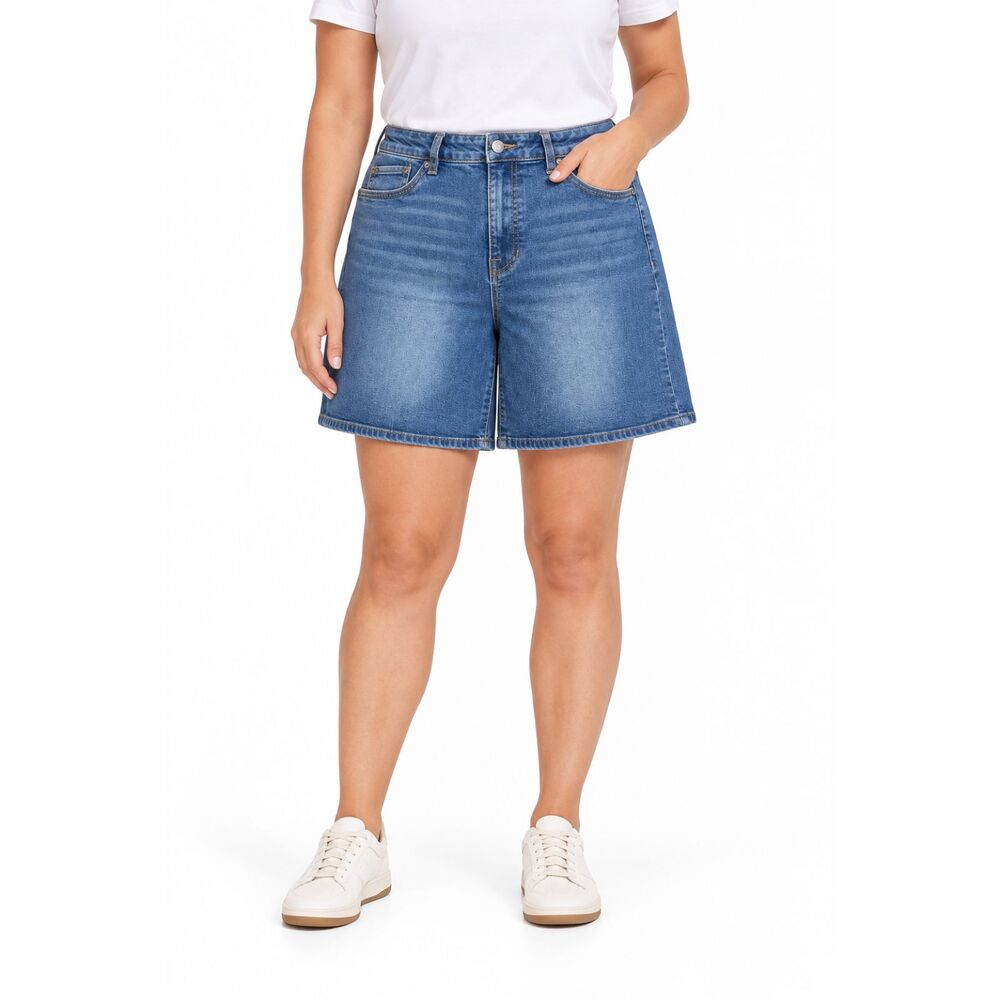 Faith Jeans Women’s Oceanside Wash Denim Shorts | Size 10